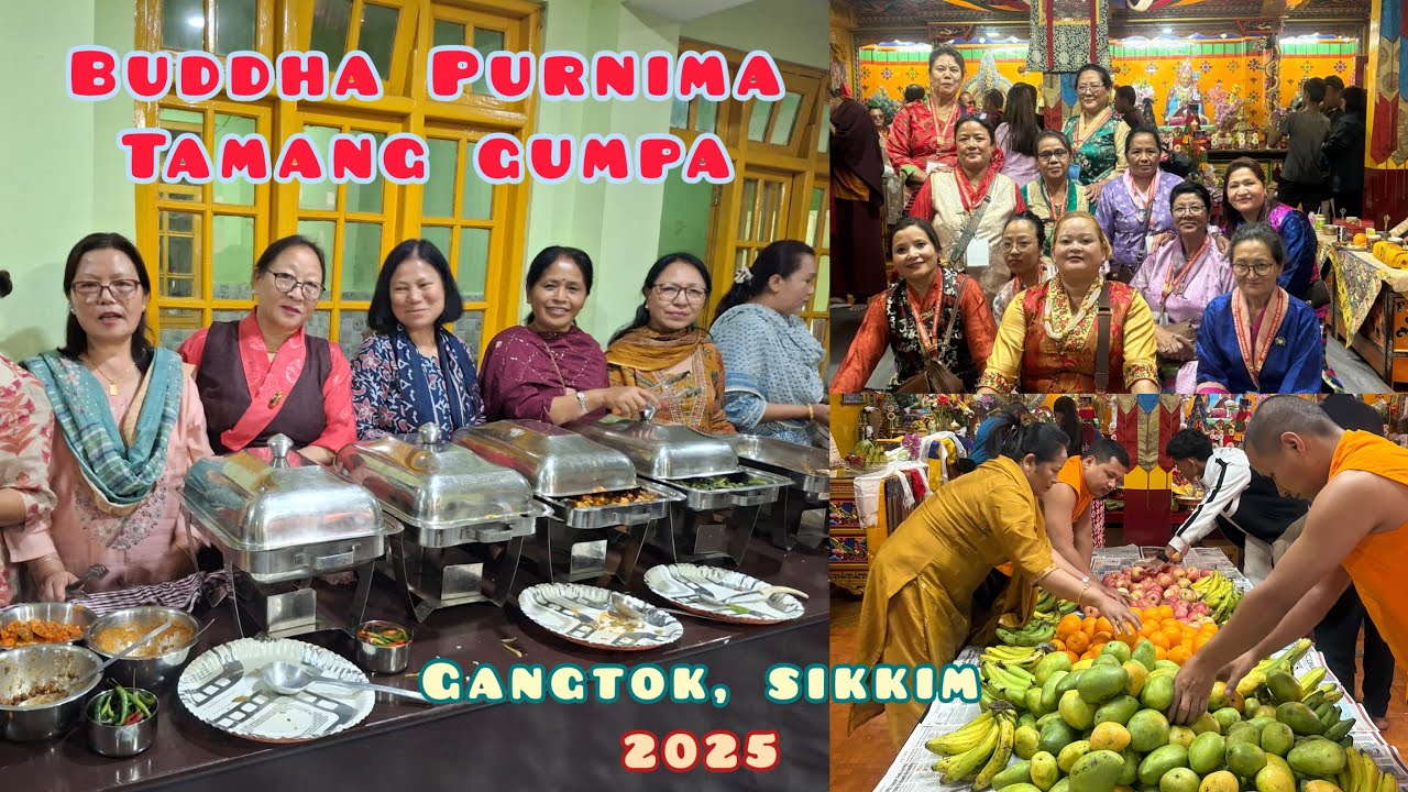 Gangtok- Buddha Purnima 2025 (Dichen Choeling Tamang gumpa)