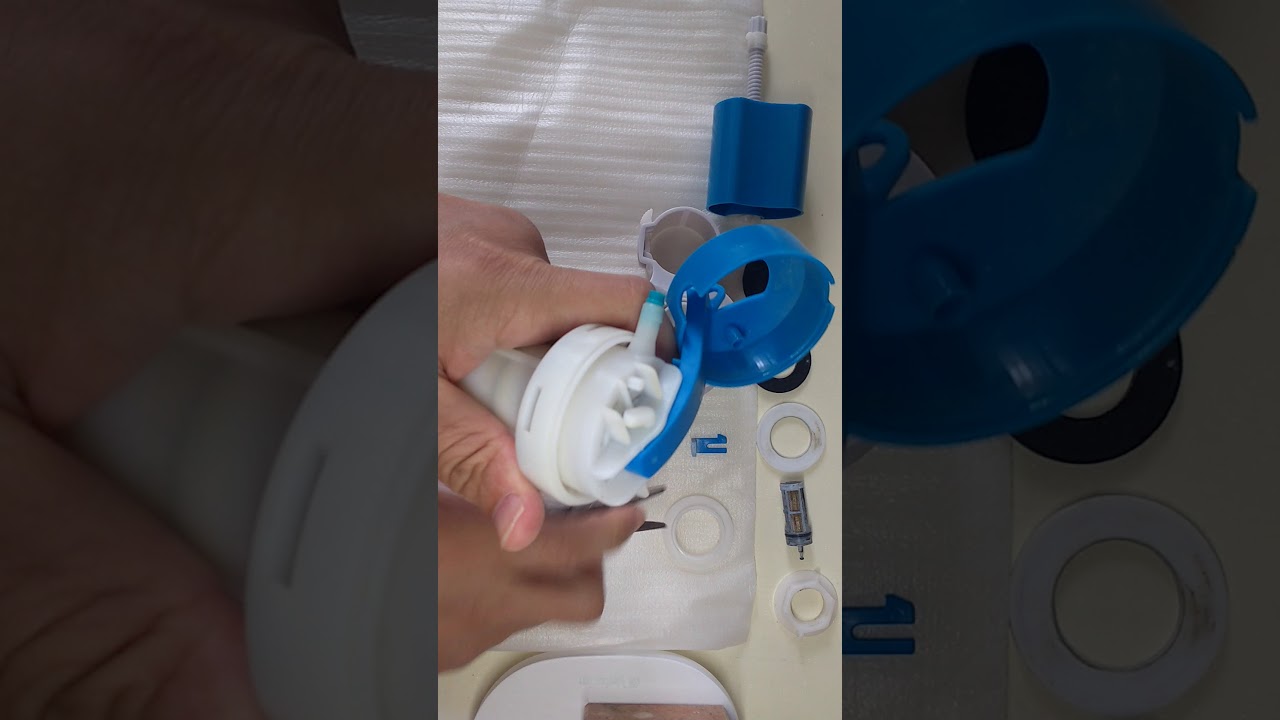 disassemble a ROCA fill valve / 解剖 ROCA ballcock