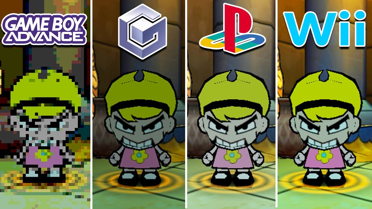 The Grim Adventures of Billy & Mandy (2006) GBA vs GameCube vs PS2 vs Wii (Which One is Better?)