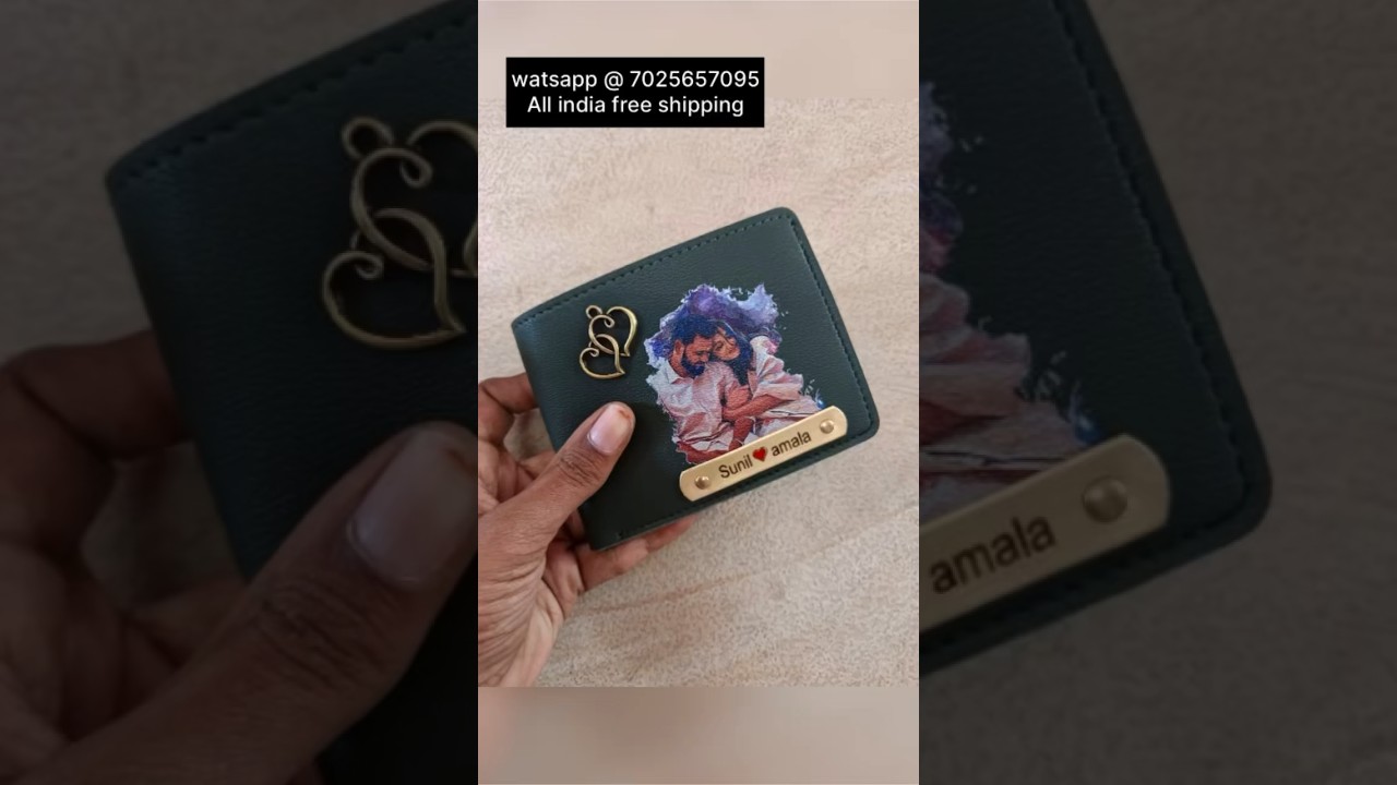 customized gift for him | birthday gift for men | personalised photo wallet | personalised gifts