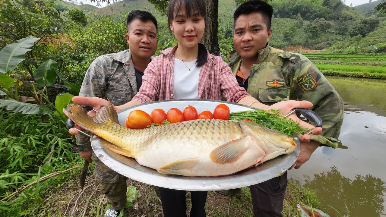 Hài Hước pha nấu cá suýt nữa mất ăn của anh em Nhịp Sống tây Bắc