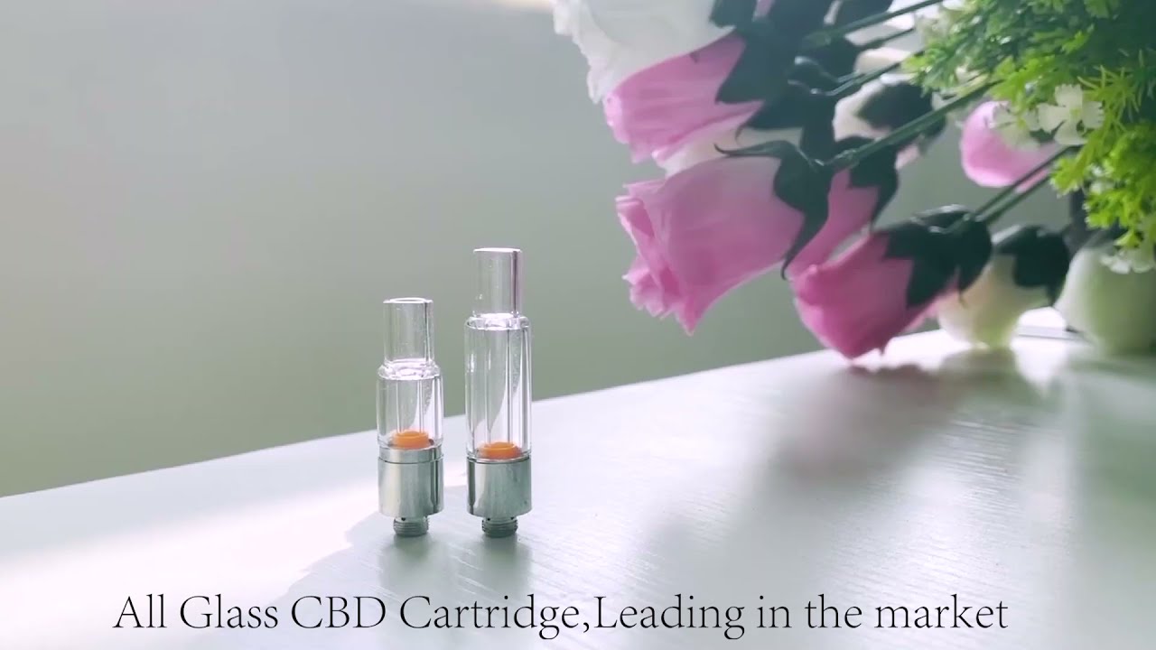 America trending lead free full ceramic coil all glass 1ml 2ml vape cartridge for thick delta 8 oil