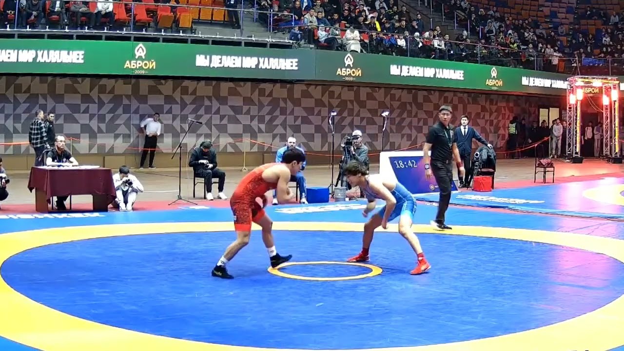 ВОЛЬНАЯ БОРЬБА. ЧЕМПИОНАТ КЫРГЫЗСТАНА-2026. 65 кг Бронза Осконбай Абдисаматов-Аскат Токтоматов