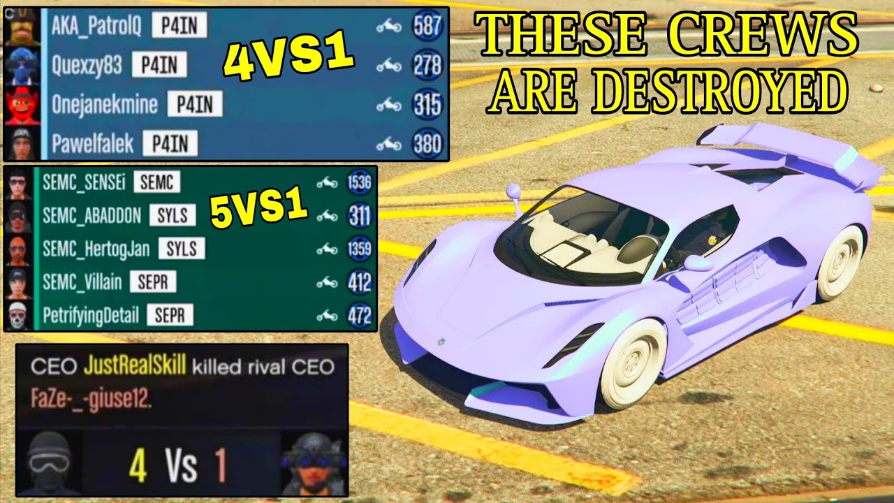 This is a insane fight against these 2 Crews
