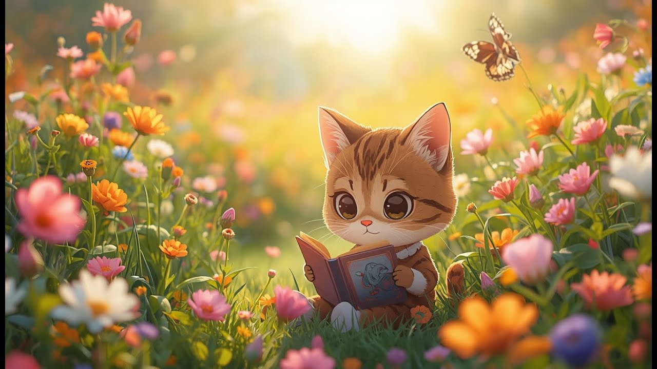 The Sound of Pages in a Sunlit Meadow. | Meadow Lo-fi / Chill