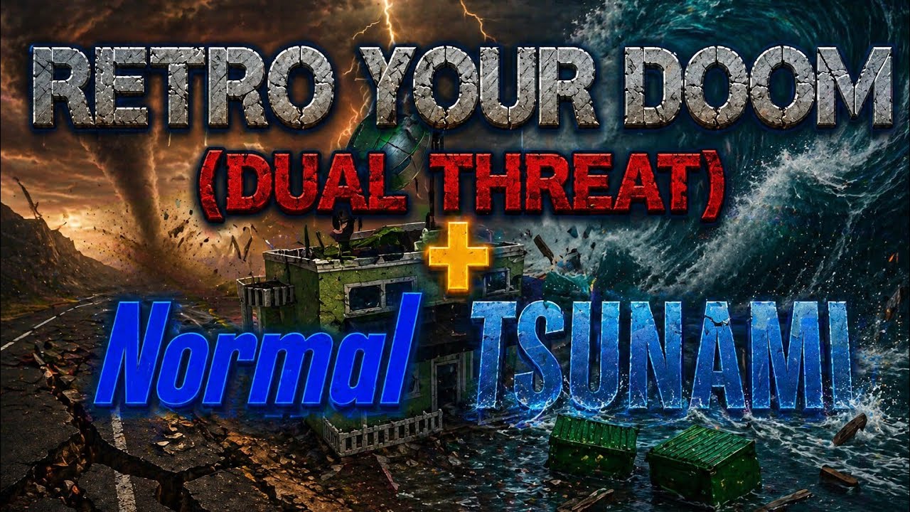 Tornado alley ultimate | Retro Your Doom (Dual threat) + Normal tsunami | Roblox