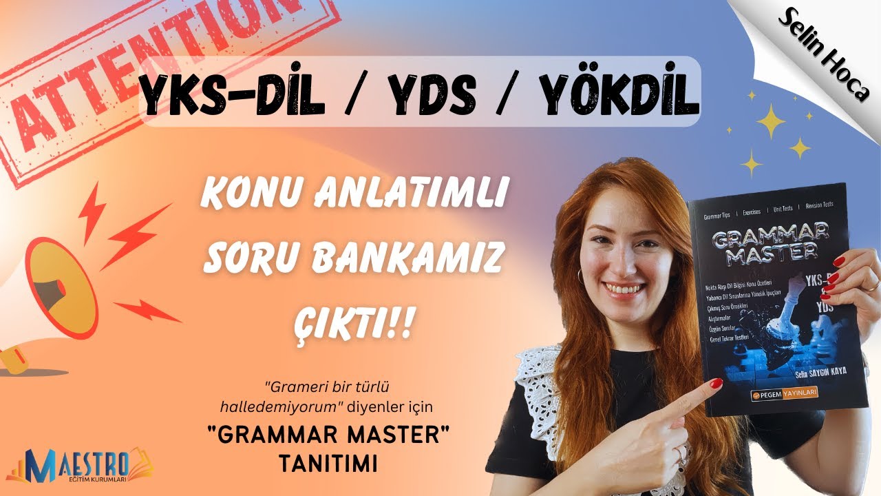 OUR YKS-LANGUAGE GRAMMAR MASTER BOOK IS OUT!!! Those who say they can't handle grammar should def...