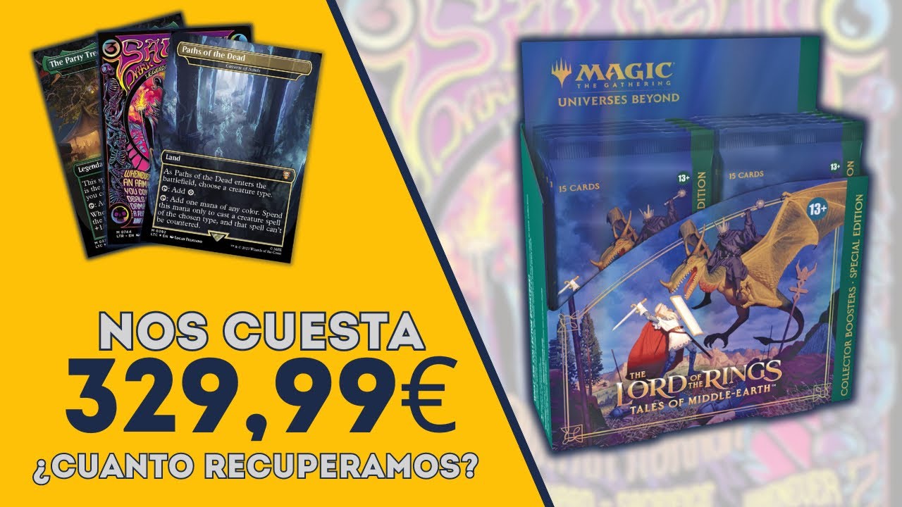 ¡Triunfo total! Apertura de Collector Especial Edition de El Señor de los Anillos #mtg #LTR