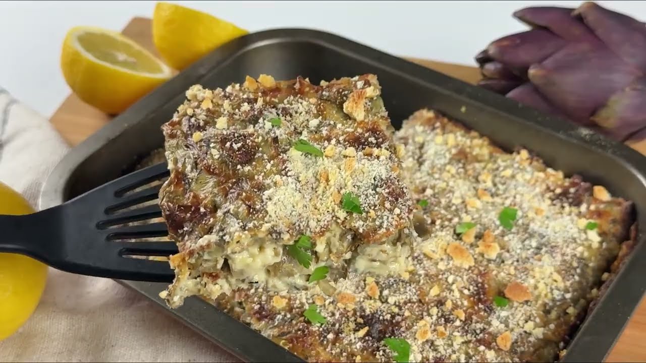SFORMATO DI CARCIOFI: un SECONDO PIATTO SAPORITO, facile da preparare!