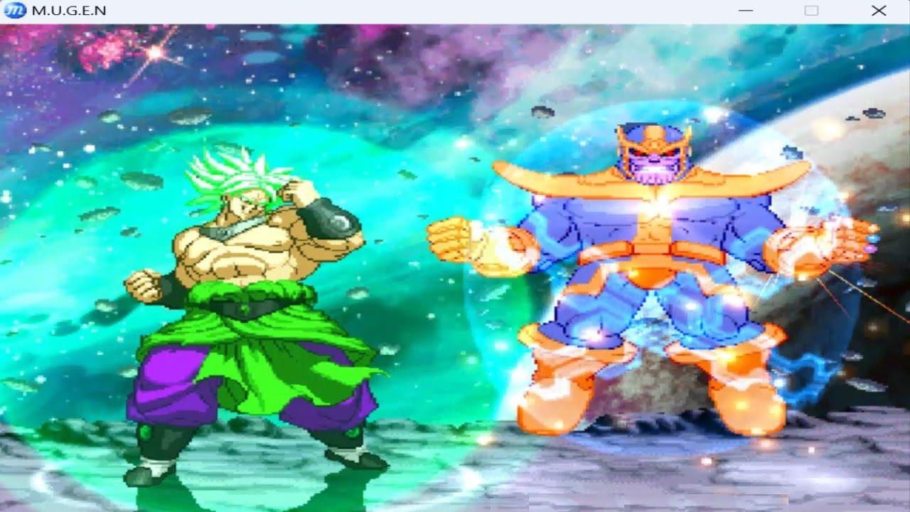 THANOS vs BROLY - Beyond the Power of Gods😤 Mugen Final Boss Battle 2024