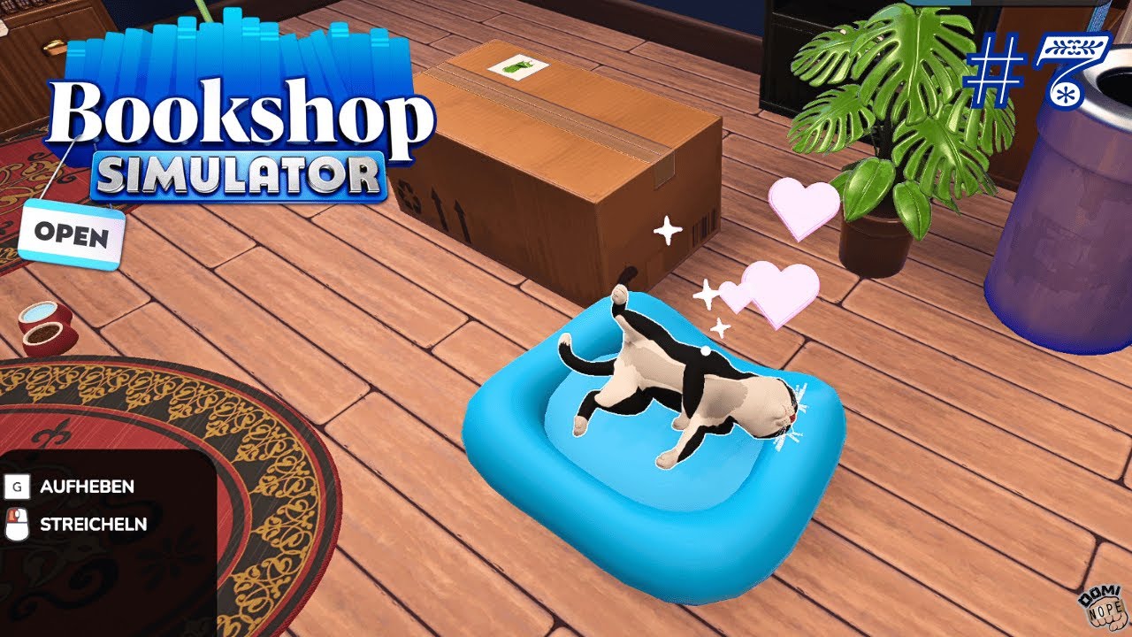 Alles für die Katz! 😸 Niedlichkeitsfaktor 100% 📚 #7 | Bookshop Simulator | Live Let’s Play