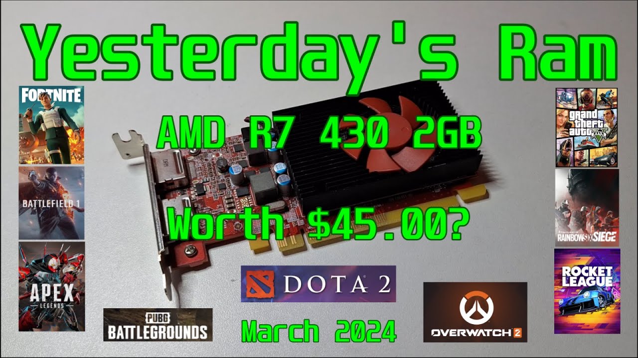 AMD R7 430 2GB - Worth $45.00?