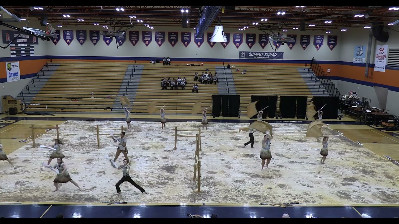 Summit HS Winterguard - Dust Bowl Dance - Community Performance 3-26-2025