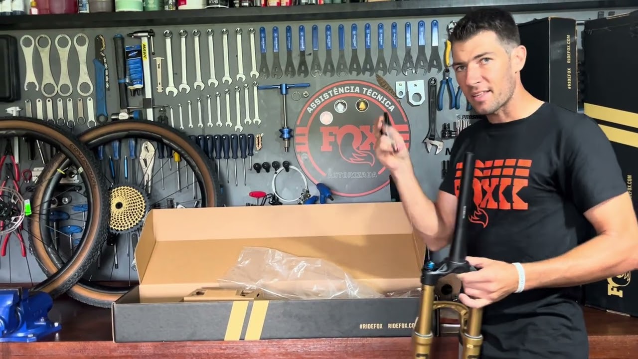 Suspensão fox kashima podium gold 32