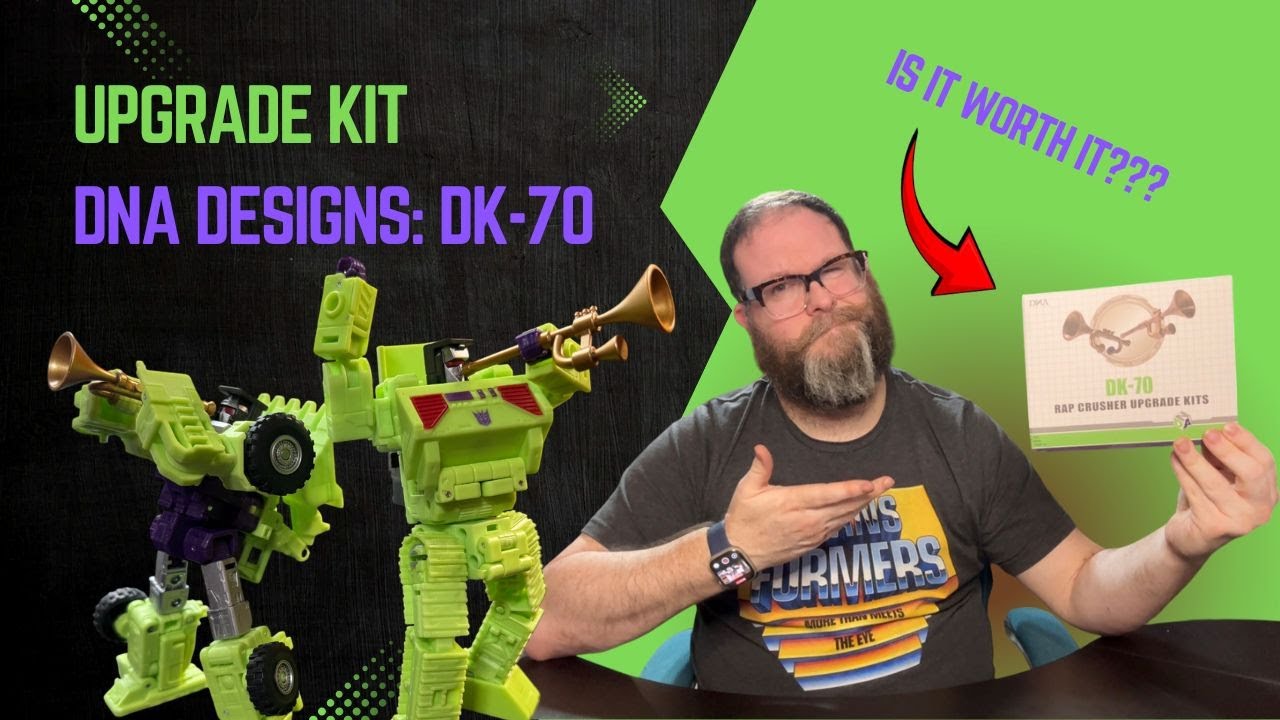 UPGRADE KIT! Transformers SS86 Scrapper and Bonecrusher DNA DK-70: Is It Worth It?