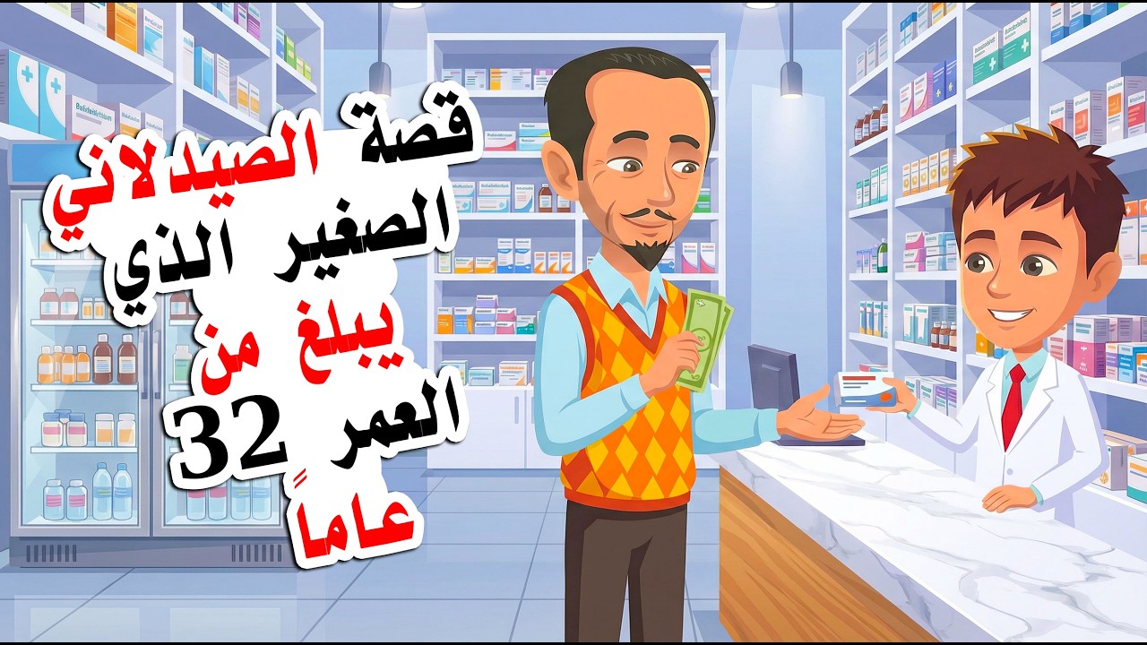 قصة الصيدلاني الصغير الذي يبلغ من العمر 32 عاما