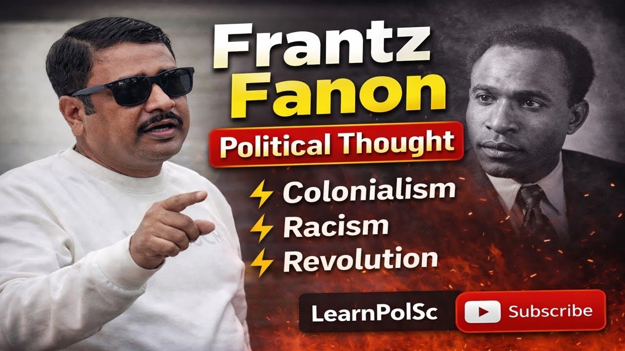 Frantz Fanon Political Thought in Bengali | Post Colonial Marxism | UGC NET JRF Political Science