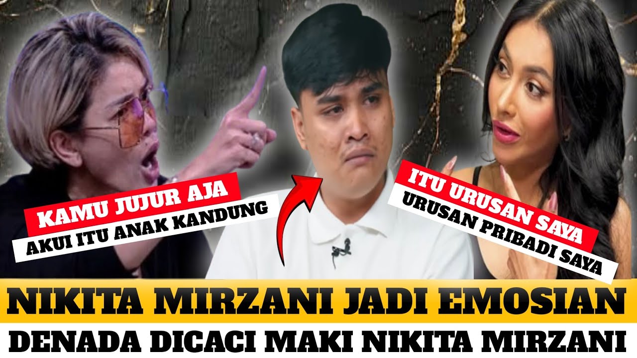 NIKITA MIRZANI NGOMONG KASAR KE DENADA‼️