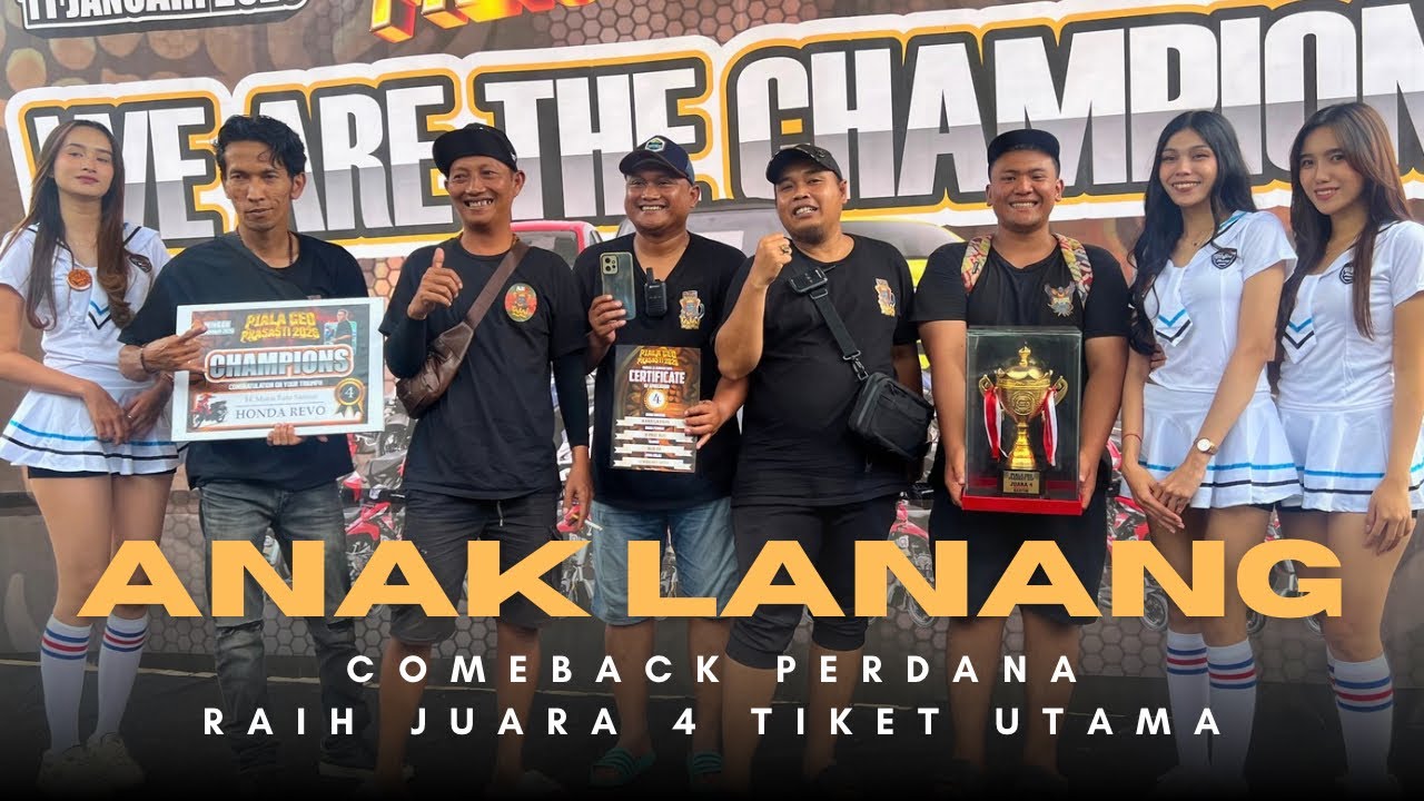 COMEBACK  MEWAH ‼️Anak Lanang tampil 50% masih susah kalah masuk juara 4 || Piala CEO Prasasti