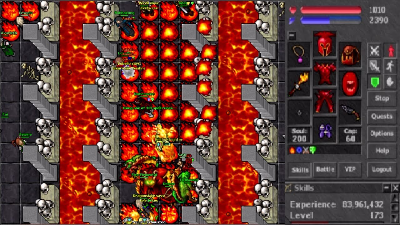 Old Tibia - POI by Embermane MS 173 Part I (Antica 2007 7.92)