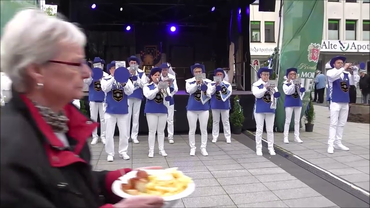 Das MKB bei der Eröffnung des Maiabendfestes 2022