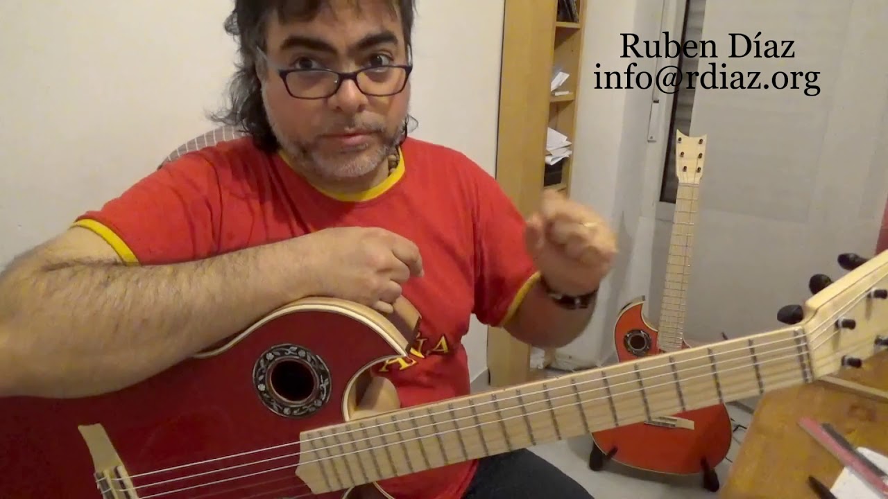 Left hand exercise / Learn contemporary flamenco guitar online via Skype / Ruben Diaz Spain