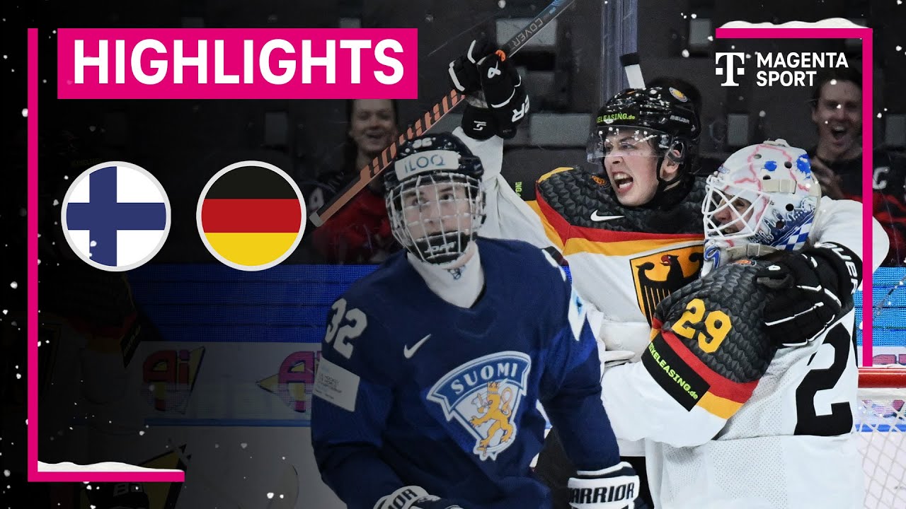 Finnland - Deutschland | IIHF U20 Eishockey-WM | MAGENTA SPORT