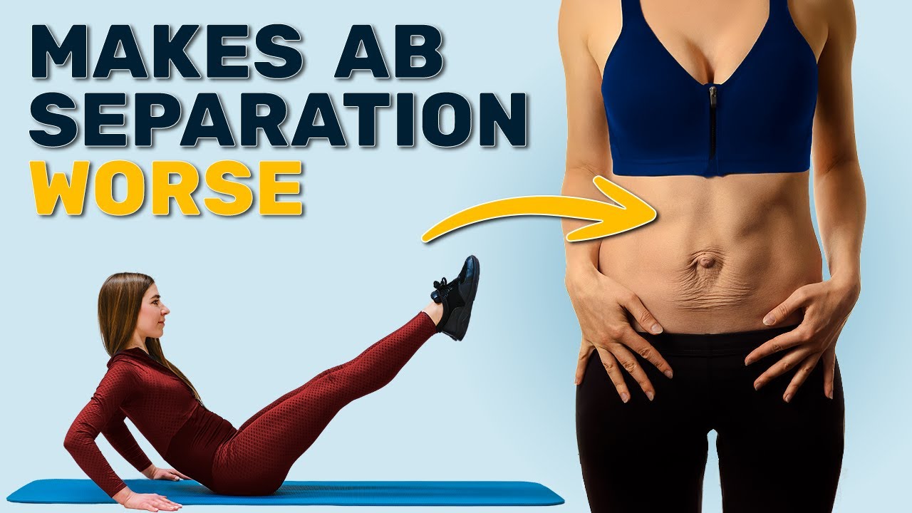Popular Exercises That Make Diastasis Recti Worse (& what to do instead)