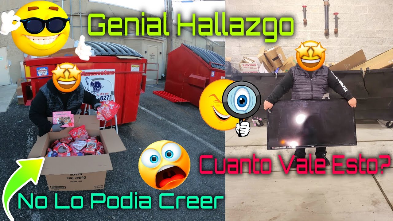 Adentro de este bote encontramos muchos tesoros en la basura !!