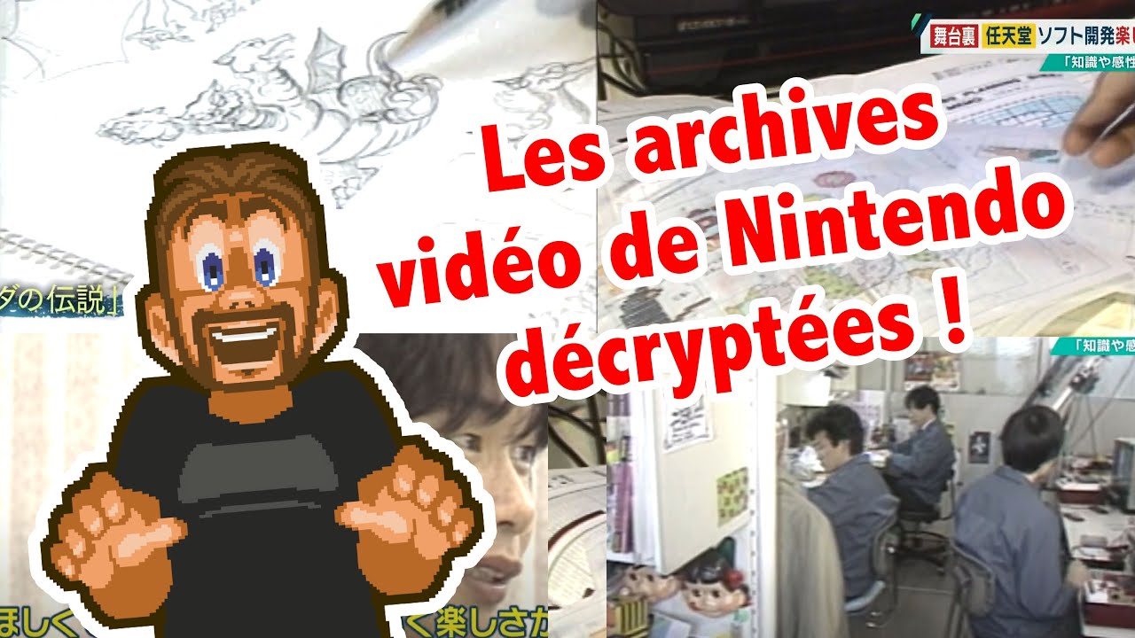 Les archives vidéo de Nintendo (Mario/Zelda) en 1986 décryptées !