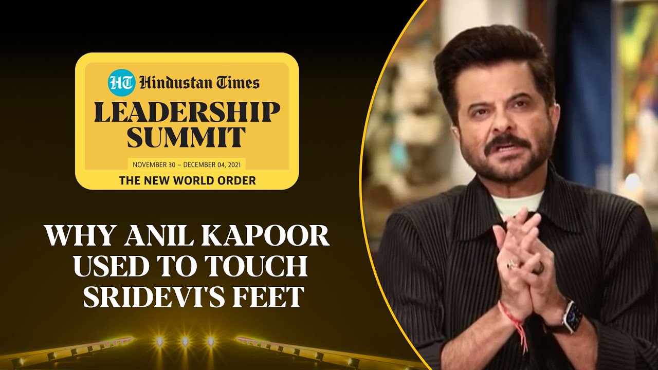 Why Sridevi told Janhvi to watch Anil Kapoor's violence scenes: 'He has that one thing...' #HTLS2021