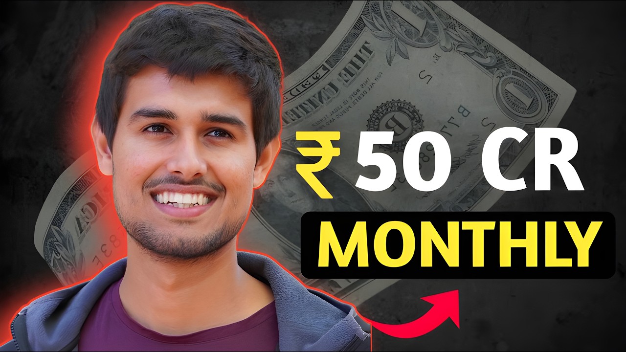 DHRUV RATHEE | 50CR Monthly Income Revealed 