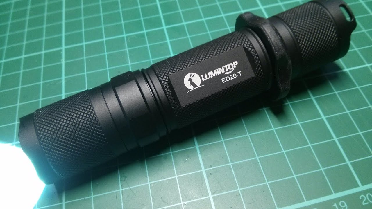 Lumintop ED20-T Dual Tail Switch Emergency Flashlight
