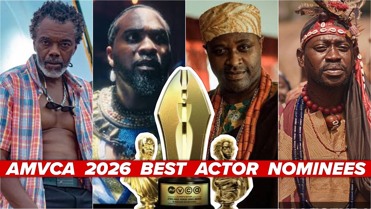 Номинанты на премию AMVCA 2026 в категории &laquo;Лучший актер главной роли&raquo;. Видео с 12-й церемонии вр...