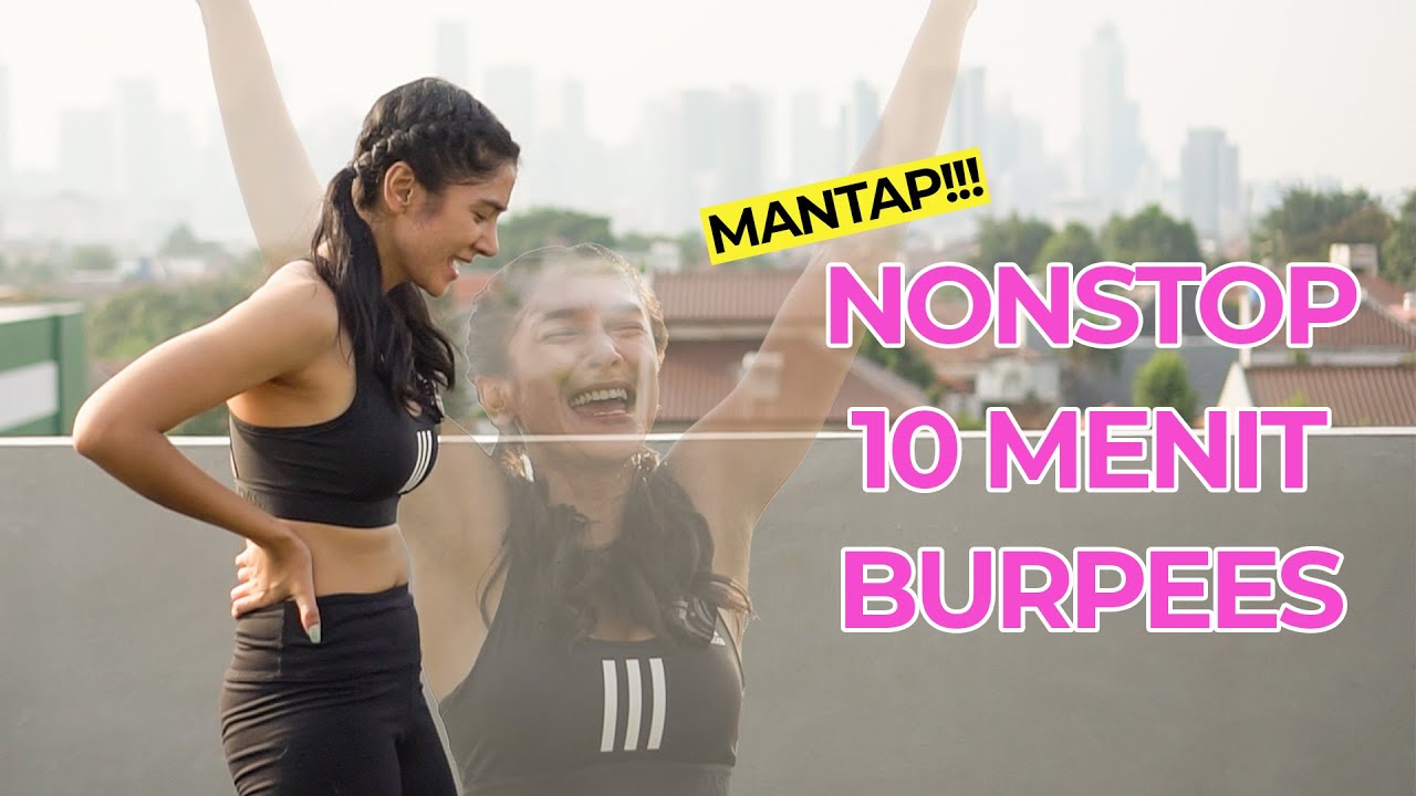 WORKOUT CHALLENGE BURPEES SELAMA 10 MENIT I #FANNYGASCHALLENGE