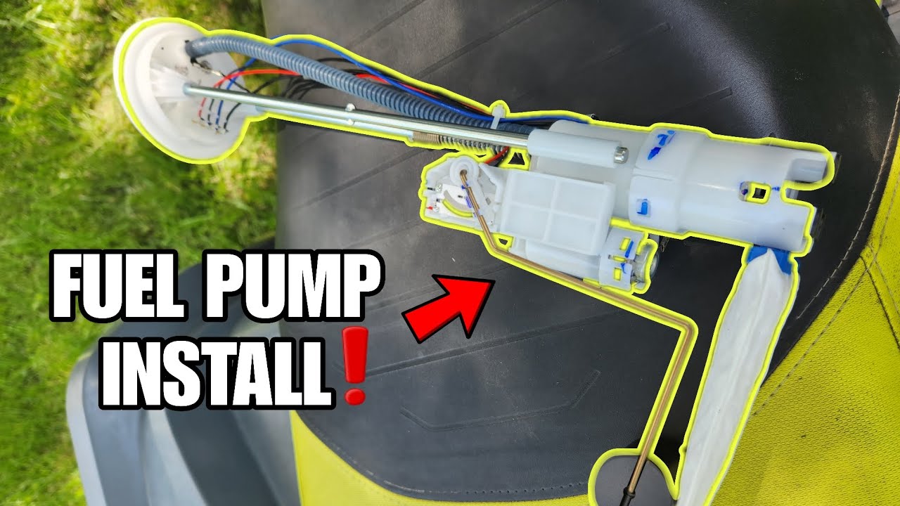 How to install a fuel pump on a CANAM OUTLANDER! #howto #vlog #offroad #canam