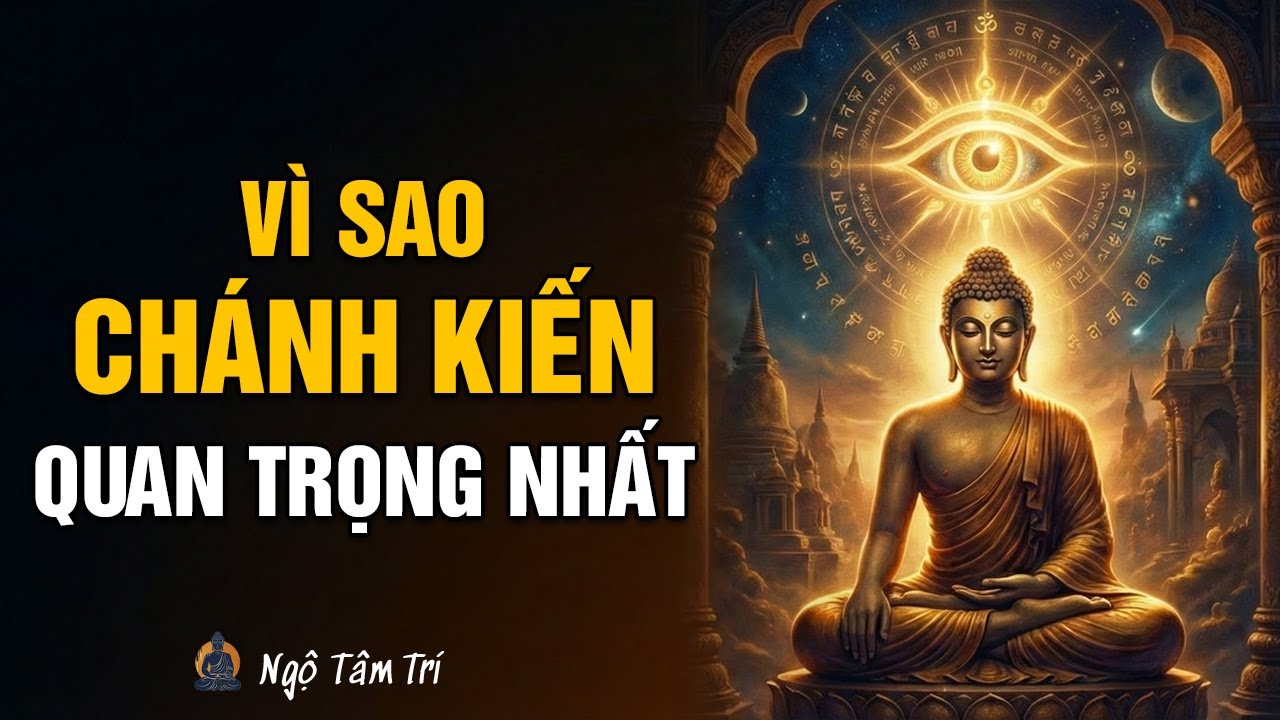 CHÁNH KIẾN: Mất cái này là MẤT TẤT CẢ (Đứng đầu Bát Chánh Đạo) | Ngộ Tâm Trí