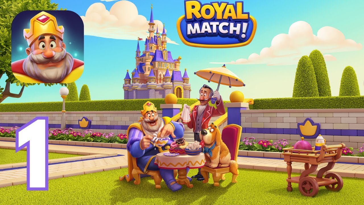 Royal Match - gameplay partie 1