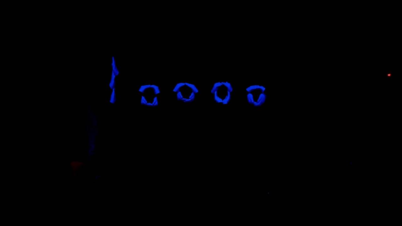 Rez 2016 - Kingsport - Blacklight Hand Mime - 10,000 Reasons