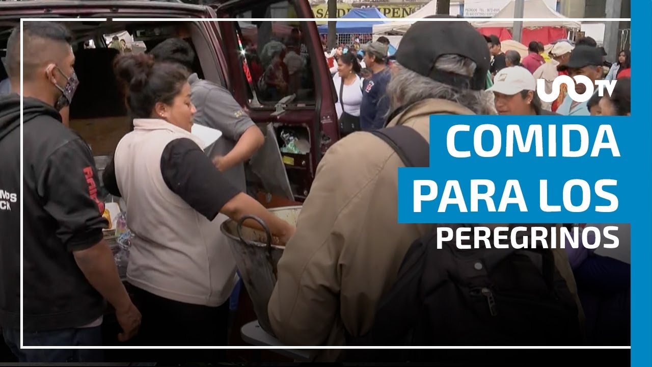 La tradición de dar: así alimentan a millones de peregrinos rumbo a la Basílica