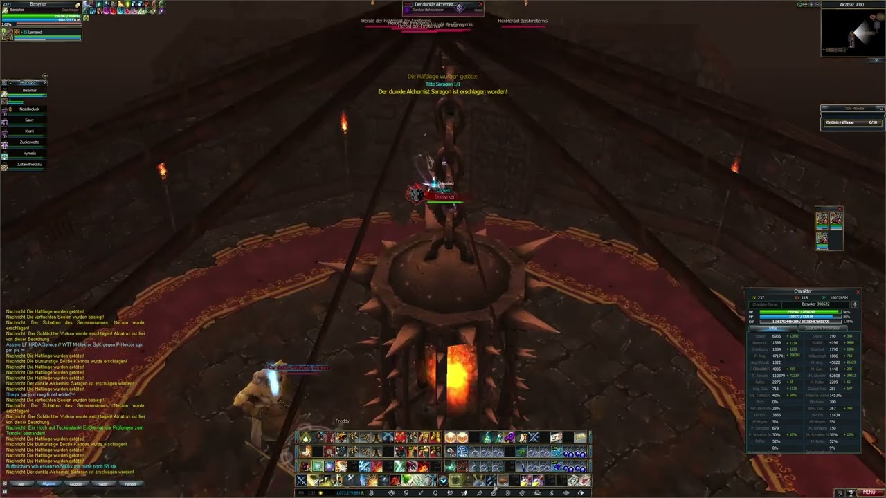 Rappelz 9.10 Berserker - Alcatraz Stage 1