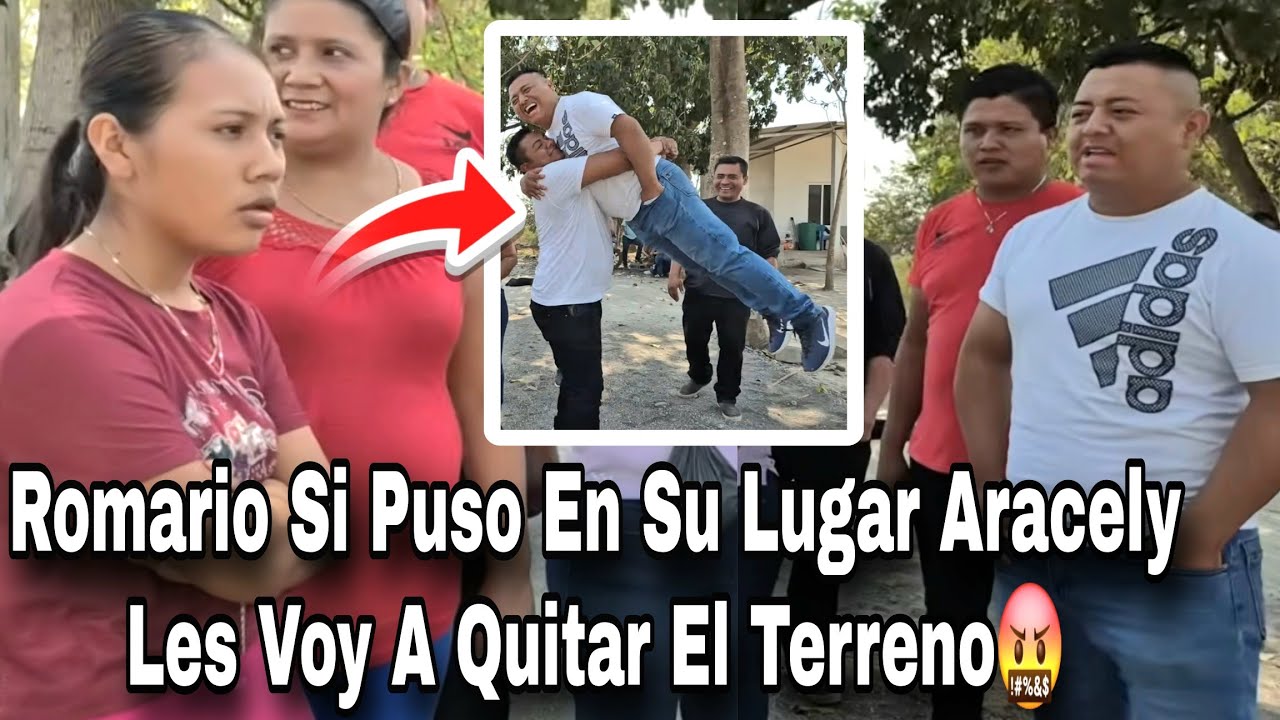 Aracely Trato D Serote A Romario|Este Fue El Rencor De Irse A  Manguero Le Voy A Dar El Terreno Dijo