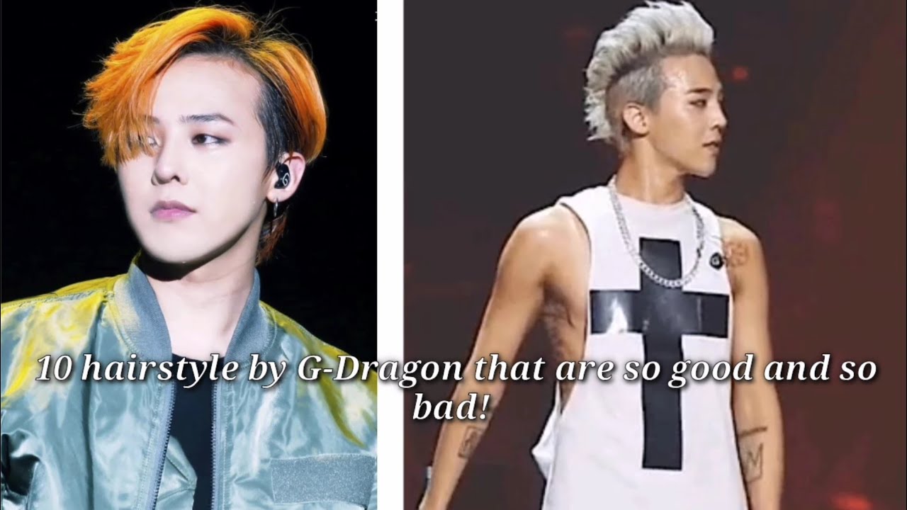 10 hairstyle by G-Dragon that's so good and bad!||G-Dragon ||DARAGON ||Waynez Diaries