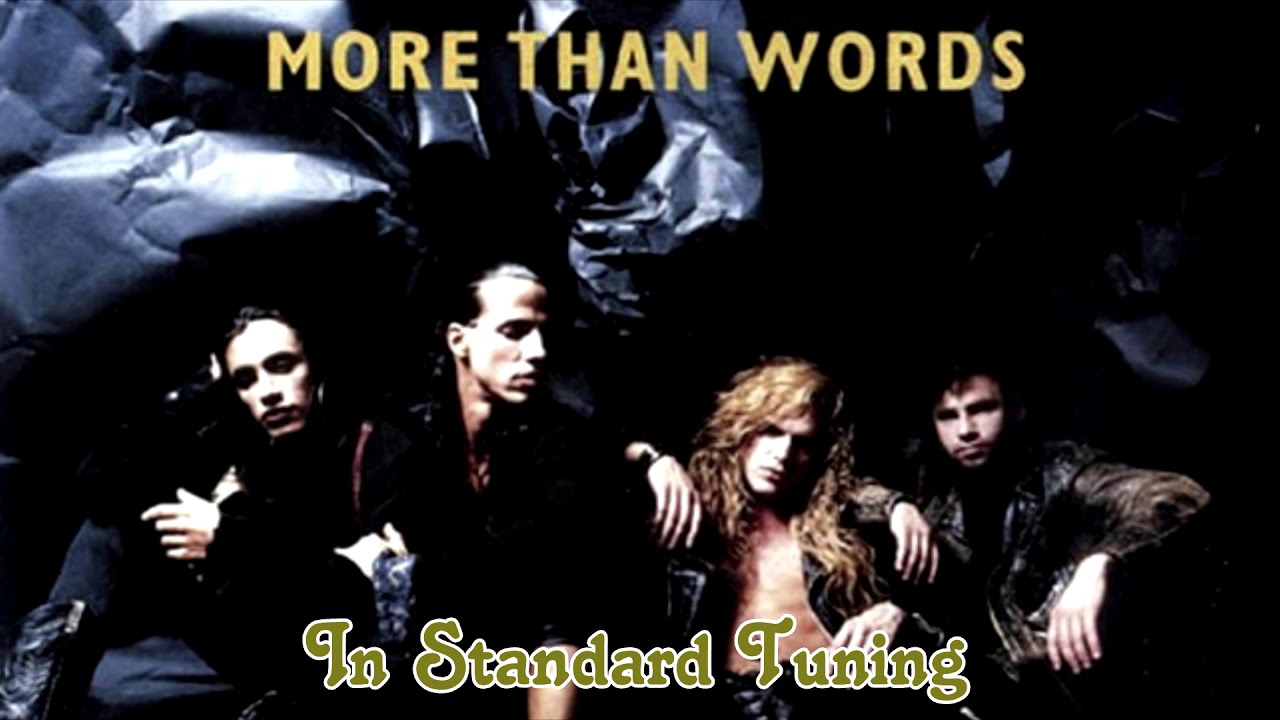 Extreme - More Than Words (Standard Tuning)