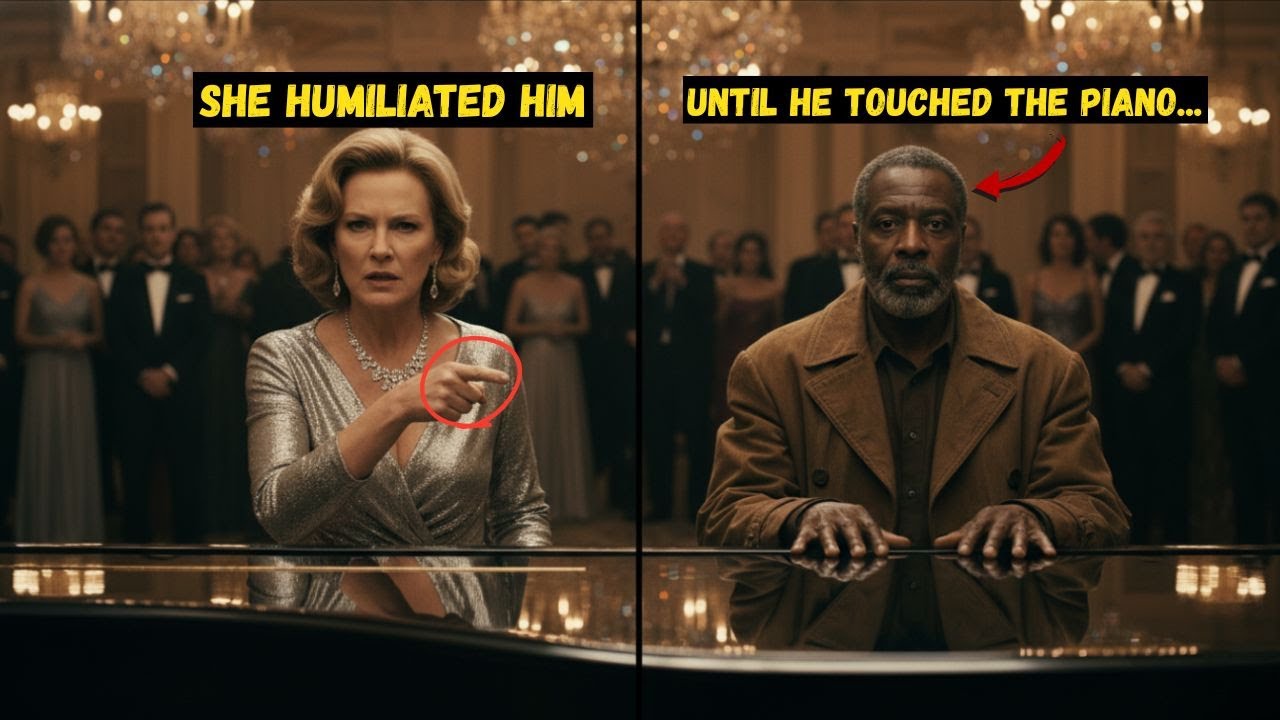 She Humiliated Him at Her Gala - Until He Touched the Piano Keys