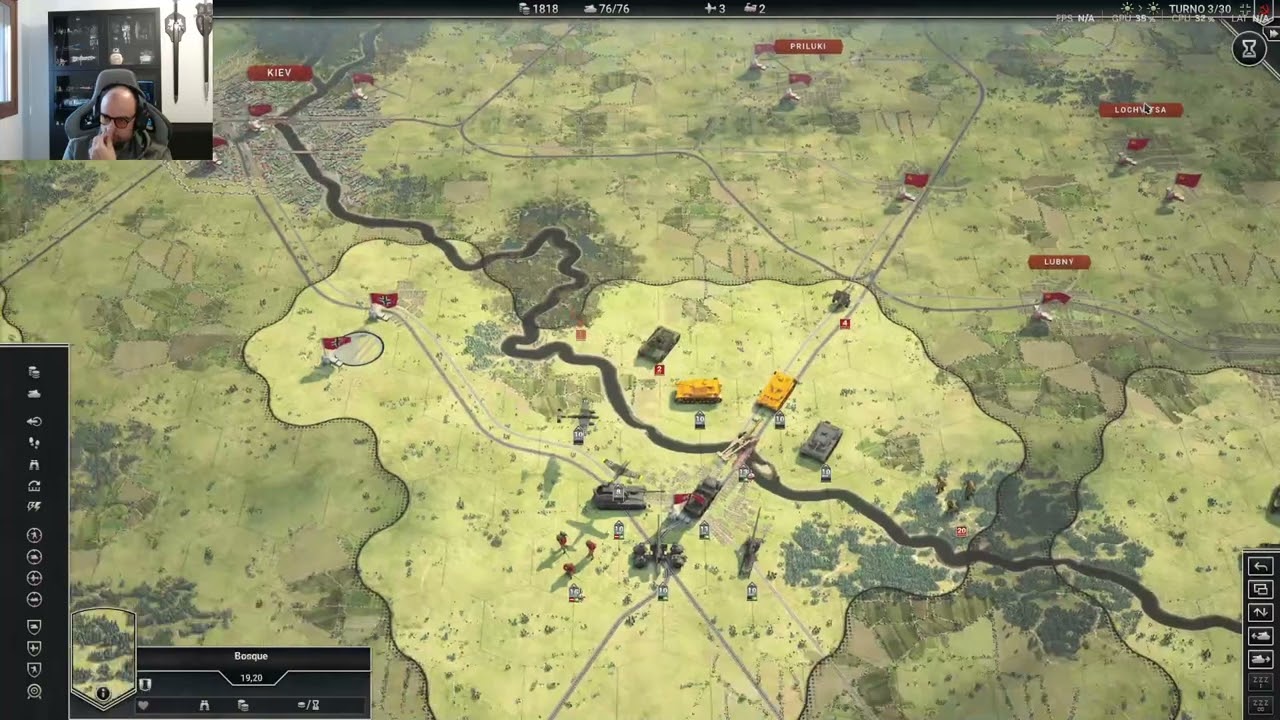 #8 Kiev | Panzer Corps 2 | Sin refuerzos, David Vs Goliat, Prestigio mínimo.