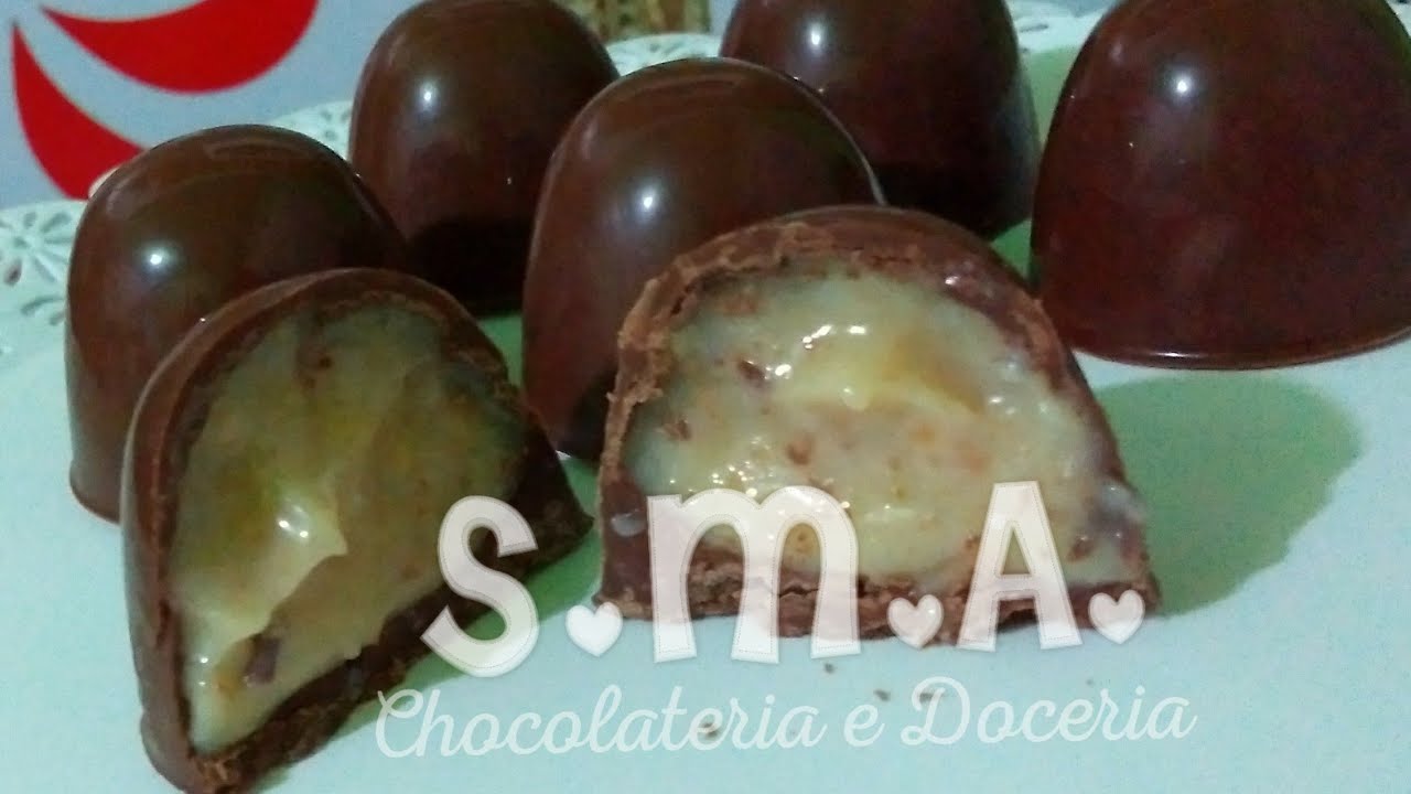 Trufa de paçoquinha insuflada
