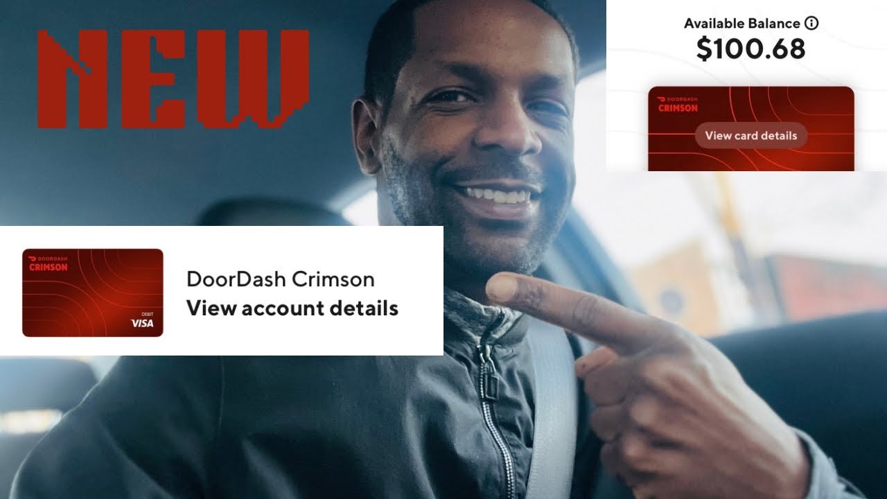 DorrDash Card | NEW DoorDash Crimson Card