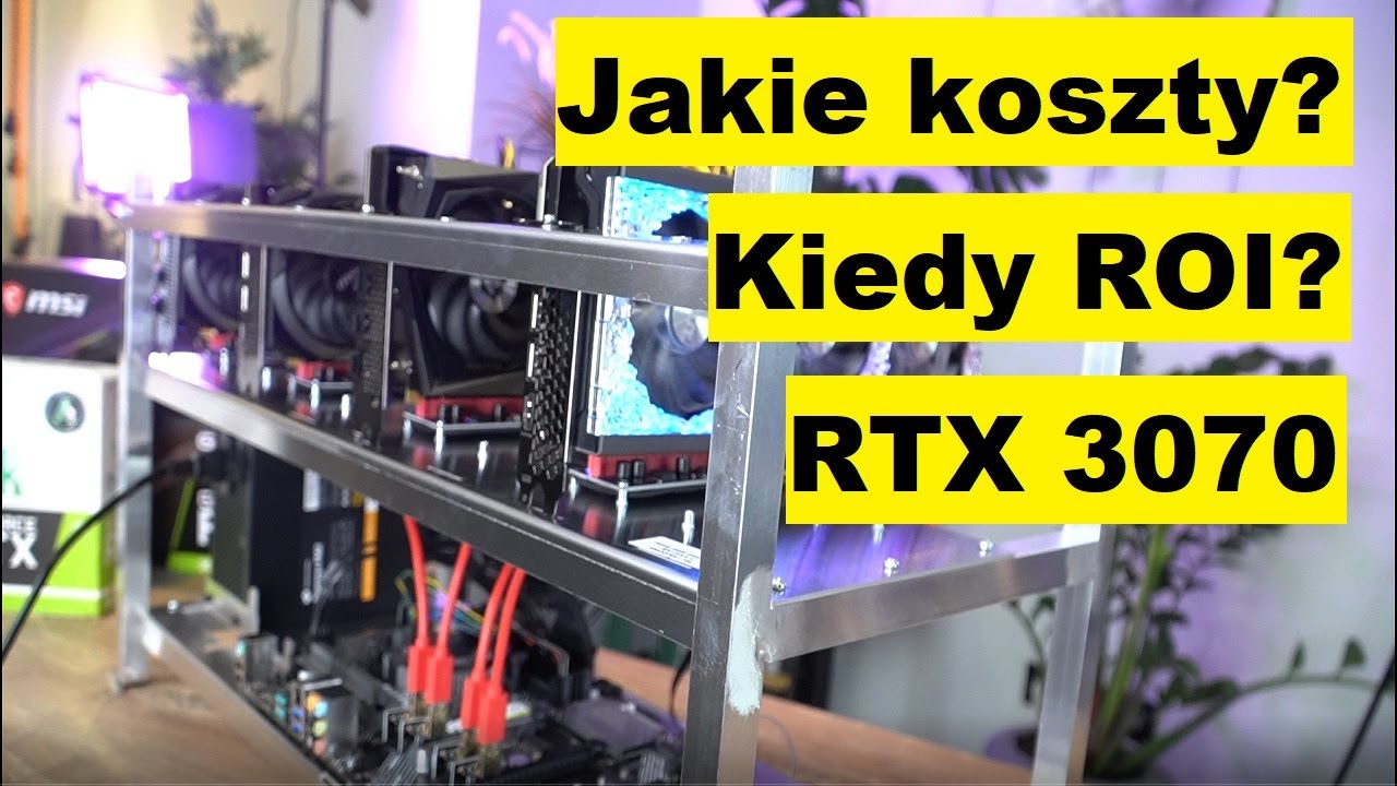 Koparka 4x RTX3070 - koszty budowy, kiedy ROI?