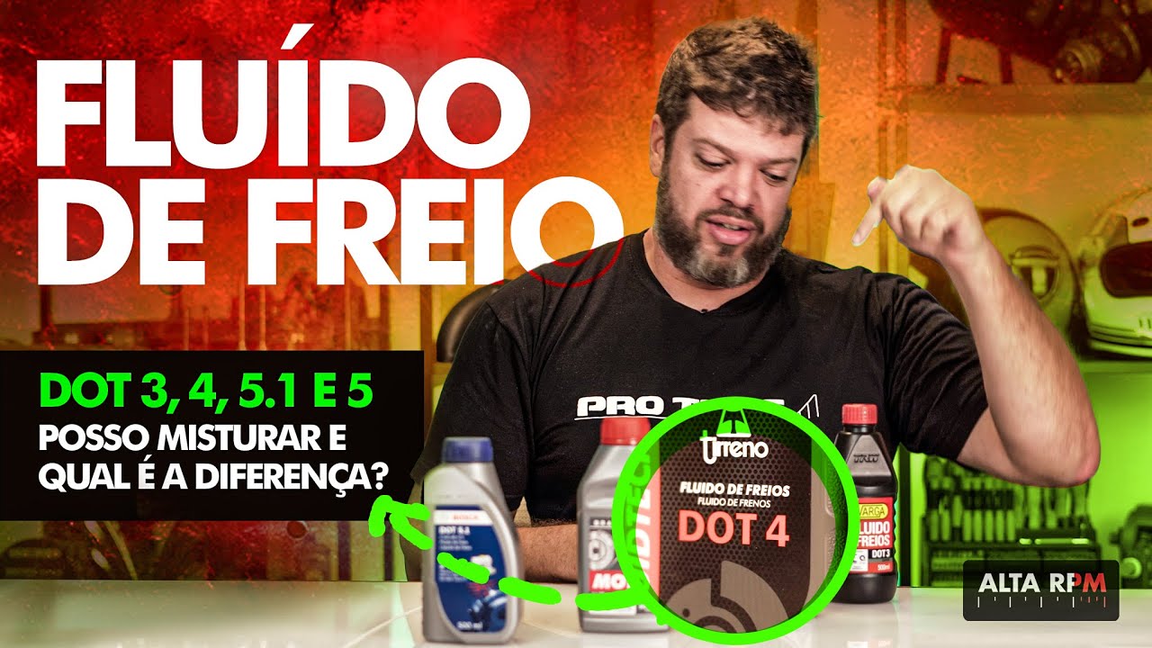 Fluido de freio: o que são os DOT? Posso Misturar? - Alta RPM Explica